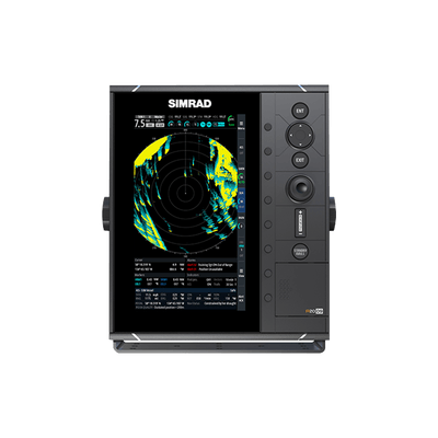 Unidad de Control de Radar Simrad R2009 / Pantalla de 9 Pulgadas Retrato / Brillo Alto para Exteriores / Tecnología Anti-Clutter / MARPA / Conexión Ethernet y NMEA 0183/2000 / Montaje en Bracket o Empotrado