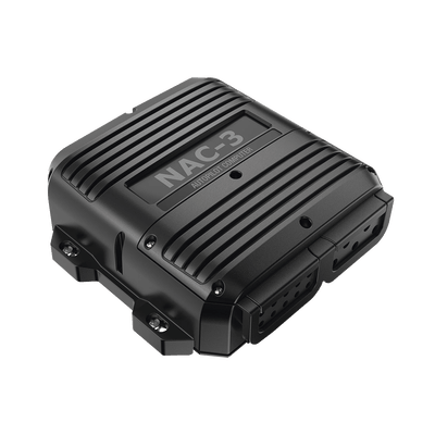 Computadora de Piloto Automático NAC-3 para Embarcaciones Mayores a 10 Metros / Salida de Alta Corriente / Tecnología Virtual Rudder Feedback / Compatible con NMEA 2000 y NMEA 0183 / Continuum Steering
