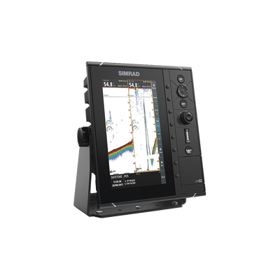 Ecosonda de Navegación Simrad S3009 / Aprobación Tipo IMO / Pantalla LCD de 9 Pulgadas 480x800 / Transductores de 50 kHz y 200 kHz / Almacenamiento en Tarjeta SD / Conectividad IEC61162-1/2 y NMEA 2000® / Sistema Compacto y Fácil