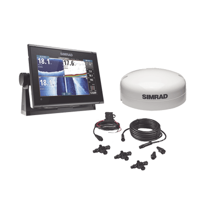 Kit de pantalla multifuncional GO9 con kit NMEA2000 y antena GS25
