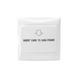 Interruptor de Energía para Habitación de Hotel / Habilita la corriente eléctrica al colocar la llave (tarjeta) de la habitación