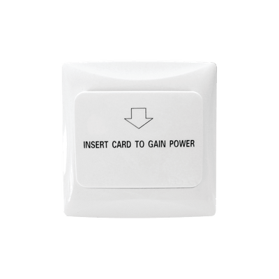 Interruptor de Energía para Habitación de Hotel / Habilita la corriente eléctrica al colocar la llave (tarjeta) de la habitación