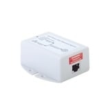 Inyector POE para Aplicación Solar, Entrada 9-36 Vcc, Salida Pasivo en 24 Vcc 10/100/1000 Mbps, Hasta 19 Watts