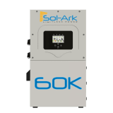 Inversor Hibrido Interactivo SOL-ARK, 60 Kw, 480 Vcc, 3 fases. , WIFI incluido, IP65, Entrada de Baterías a 160-800 Vcc