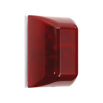 Minicontrolador Audiovisual de Uso No Autorizado o Situaciones Urgentes, Color Rojo