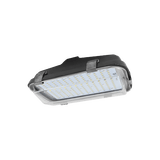 Luminaria LED para alumbrado publico de 45 watts de 12/24 Vcc incluye tempocontrolador, 5040 Lm