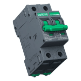 Protección Térmica/ Interruptor 2P, 40 A, Corriente Directa 800 Vcc para Aplicación Fotovoltaica Montaje Riel DIN