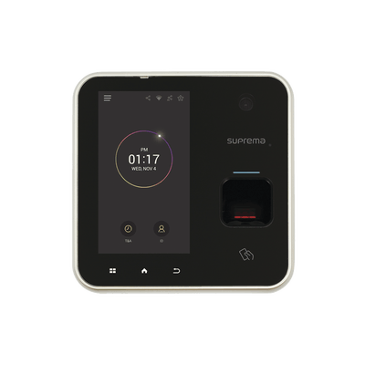 BioStation A2 Lector de Huella con Teclado Touch y Lector ( 13.56MHz /MIFARE /NFC /DESFire /DESFire EV1 /Felica ) / WiFi / PoE