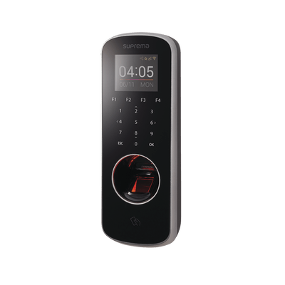 BioStation L2 Lector de Huella Delgado con Teclado Touch y Lector 13.56 MHz MIFARE®/ NFC /DESFire/DESFire EV1/ Felica