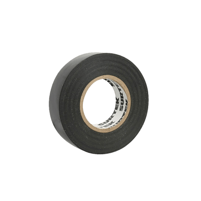 Cinta para aislar color negro 19 mm x 9 metros / Fabricada en PVC / Adhesivo acrílico.