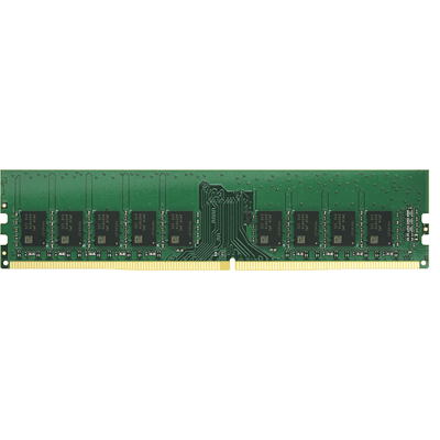 Módulo de Memoria DDR4 ECC Unbuffered DIMM | 16GB | 2666 MHz | Compatible con Series SA: SA3400D, SA3200D / Series UC: UC3400, UC3200 / Series 21: RS4021xs+, RS3621xs+, RS3621RPxs, RS2821RP+, RS2421RP+, RS2421+ / Series 19: RS1619xs+ / Series 18: