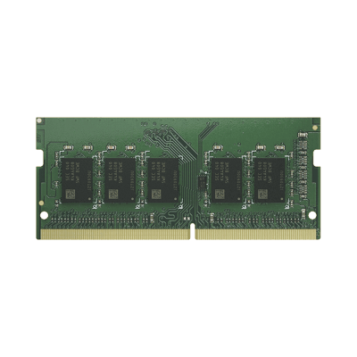 Módulo de Memoria DDR4 ECC Unbuffered SODIMM | Capacidad 8GB | Compatible con Series 23: DS1823xs+, DS923+, DS723+ | Compatible con Series 22: RS822RP+, RS822+, DS3622xs+, DS2422+, DS1522+.