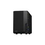 Servidor NAS de escritorio con 2 bahías / Hasta 24 TB / Hasta 6GB RAM / Hasta 25 cámaras