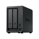 NAS Synology DiskStation DS725+ | 2 Bahías | Expandible hasta 7 Unidades | 2 Ranuras M.2 NVMe | Puerto 2.5GbE | Rendimiento 276 MB/s Lectura y 224 MB/s Escritura | Compatible con Unidad de Expansión DX525.