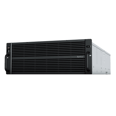Servidor de Almacenamiento Synology HD6500 High Density 4U | 60 Bahías | Expansión hasta 300 Unidades | Procesadores Dual Intel Xeon Silver 10 Núcleos | Memoria DDR4 ECC RDIMM hasta 512 GB | Redes 10/25GbE | Fibre Channel | Garant&amp