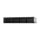 Servidor de Almacenamiento en Red RackStation RS1221+ | 8 Bahías | Expansión a 12 Bahías | CPU AMD Ryzen V1500B | 4 GB DDR4 ECC | RAID Soportado | 10/25GbE | Synology High Availability | Protección de Datos Integral.