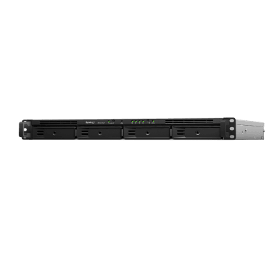 NAS RackStation RS1619xs+ | 4 Bahías | CPU Intel Xeon D-1527 Quad-Core | 8 GB DDR4 ECC (Ampliable a 64 GB) | 2 Ranuras M.2 NVMe/SATA | 4 Puertos LAN 1GbE | Soporte 10GbE Opcional | Escalable hasta 16 Bahías.