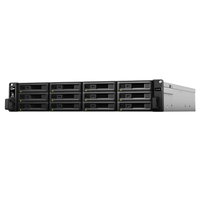 Unidad de Expansión Synology RX1217/RX1217RP | 12 Bahías de Disco | Compatible con RackStation 2U | Expansión de Volumen en Línea | Fuentes de Alimentación Redundantes (RX1217RP) | Administración DSM.