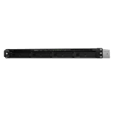 Unidad de Expansión Synology RX418 | 4 Bahías SATA HDD/SSD 3.5" y 2.5" | eSATA | Profundidad 30 cm | Compatible con RackStation 1U | Administración DSM.