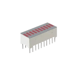 Barra Gráfica de 10 segmentos LED Rojos tipo LTA-1000