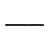 Tubo Termoencogible (Termofit) Negro de 1.2 m, 1/16" de Diámetro, Reduce de 2:1, Poliolefina.