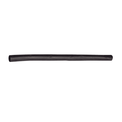 Tubo Termoencogible (Termofit) Negro de 1.2 m, 1/2" de Diámetro, Reduce de 2:1, Poliolefina.