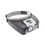 Lampara LED en correa frontal con lentes de aumento 1.8X, 2.6X y 5.8X.