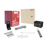 KIT D/ACCESO Y ASIST C/LECT BIOMETRICO INCLUYE "Incluye bobina de cable Gratis"
