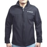 Elegante Chamarra para Caballero Color Negro Fabricada en Poliéster Dry Fit Impermeable