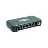 Radio Industrial para enviar datos, hasta 154 kbps, 900 MHz, con puerto Ethernet y Serial