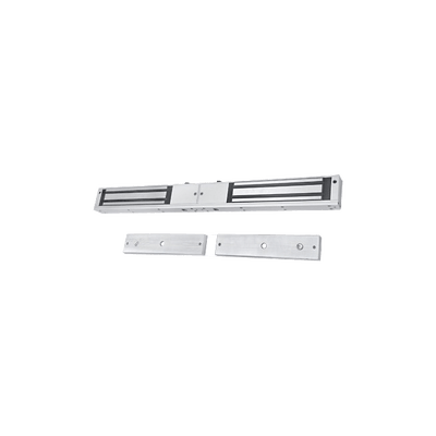 Chapa Magnética Doble para Aplicación en Puertas de Doble Hoja / 600 lbs c/u