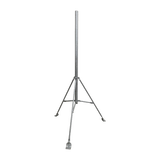 Tripie de con tubo de 2" para alcanzar 3 metros. Acero Galvanizado en Caliente.