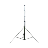 Mástil Telescópico Retraible Manual de 9 metros con Accesorios. Incluye Tripie.