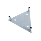 Base para Tramo STZ60G con Placa 1/2", Niple de 3/4", Galvanizado por Inmersión en Caliente.