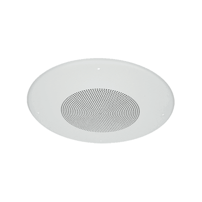 Bocina de 8 Pulgadas para Montaje en Techo, Configuración de Hasta 8 Watts, Color Blanco.
