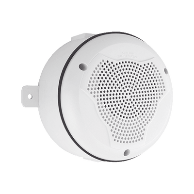 Bocina para exterior de montaje en techo color blanco
