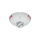 Bocina con Lámpara Estroboscópica, Montaje en Techo, Color Blanco, Nuevo Diseño Moderno y Elegante y Menor Consumo de Corriente
