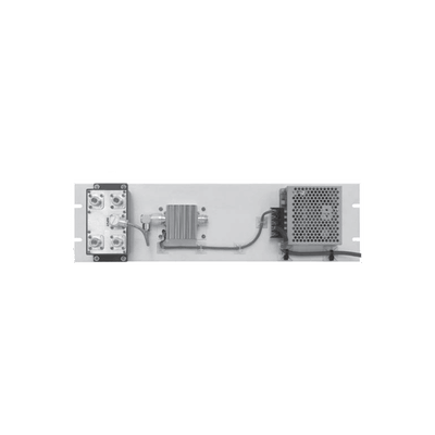 Multiacoplador de 300-400 MHz, 4 Salidas, 40 MHz y 0-18 dB de Ganancia.