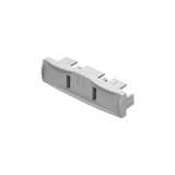 Tapa terminal color blanco para canaleta DX10000.00