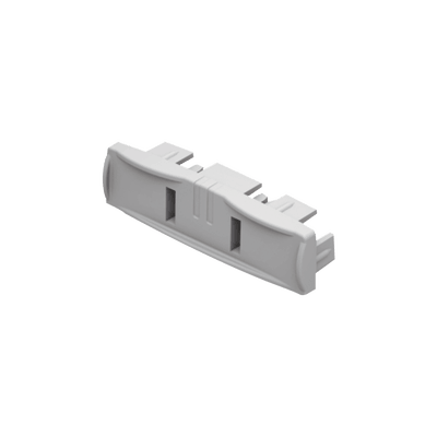 Tapa terminal color blanco para canaleta DX10000.00