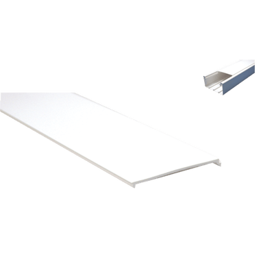 Tapa para canal TEK 100 color blanco (5580-01250)