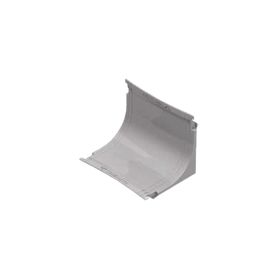 Curva vertical interna color blanco para canaleta THR40