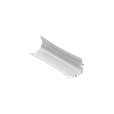 Mini curva vertical interna color blanco para canaleta THR40