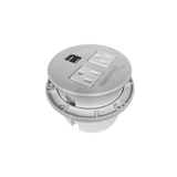 Multicontactos / USB empotrable color blanco, no incluye cable de poder