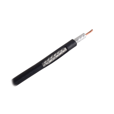 RG-8X, Metro de Cable Coaxial Ultra Flexible, Conductor Central de Cobre Trenzado, Malla de Cobre Estañado, 50 Ohms