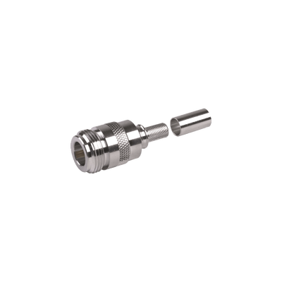 Conector N Hembra Plegable con Pin Cautivo para cables