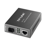 Convertidor Fibra Óptica WDM Monomodo / 1 puerto RJ45 10/100 Mbps / 1 puerto SC/UPC 100 Mbps / Hasta 20 Km / Para su Funcionamiento Requiere el Modelo MC111CS / Plug and Play