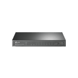 Switch PoE JetStream Administrable 8 puertos 10/100/1000 Mbps + 2 puertos SFP, 8 puertos PoE, 61W