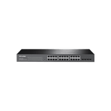 Smart Switch JetStream Gigabit administrable Capa 2, 24 puertos 10/100/1000 Mbps + 4 puertos SFP