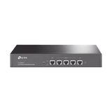 Router Balanceador de Carga Multi-Wan, 1 puerto LAN 10/100 Mbps, 1 puerto WAN 10/100 Mbps, 3 puertos Auto configurables LAN/WAN, Sesiones Concurrentes 30,000 para Negocios Pequeños y Medianos